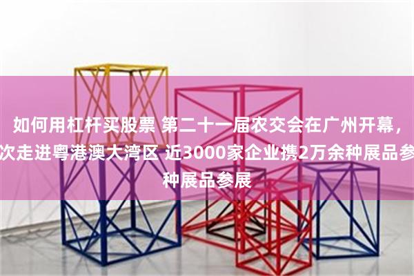 如何用杠杆买股票 第二十一届农交会在广州开幕，首次走进粤港澳大湾区 近3000家企业携2万余种展品参展