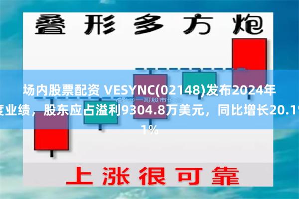 场内股票配资 VESYNC(02148)发布2024年度业绩，股东应占溢利9304.8万美元，同比增